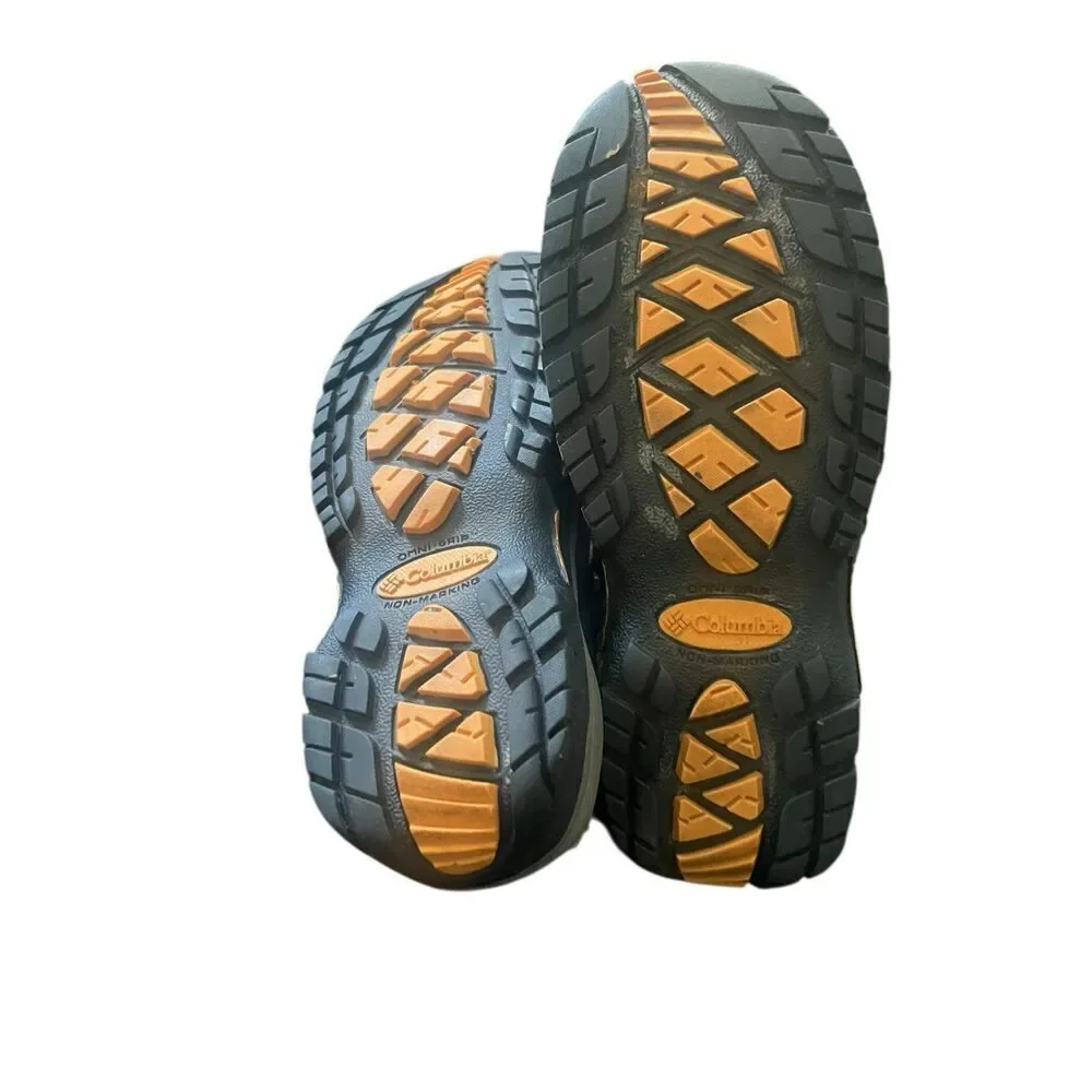 Columbia Kids Gray Waterproof Manta Ray Sport Omni Grip Sneaker Shoes Size 3.5